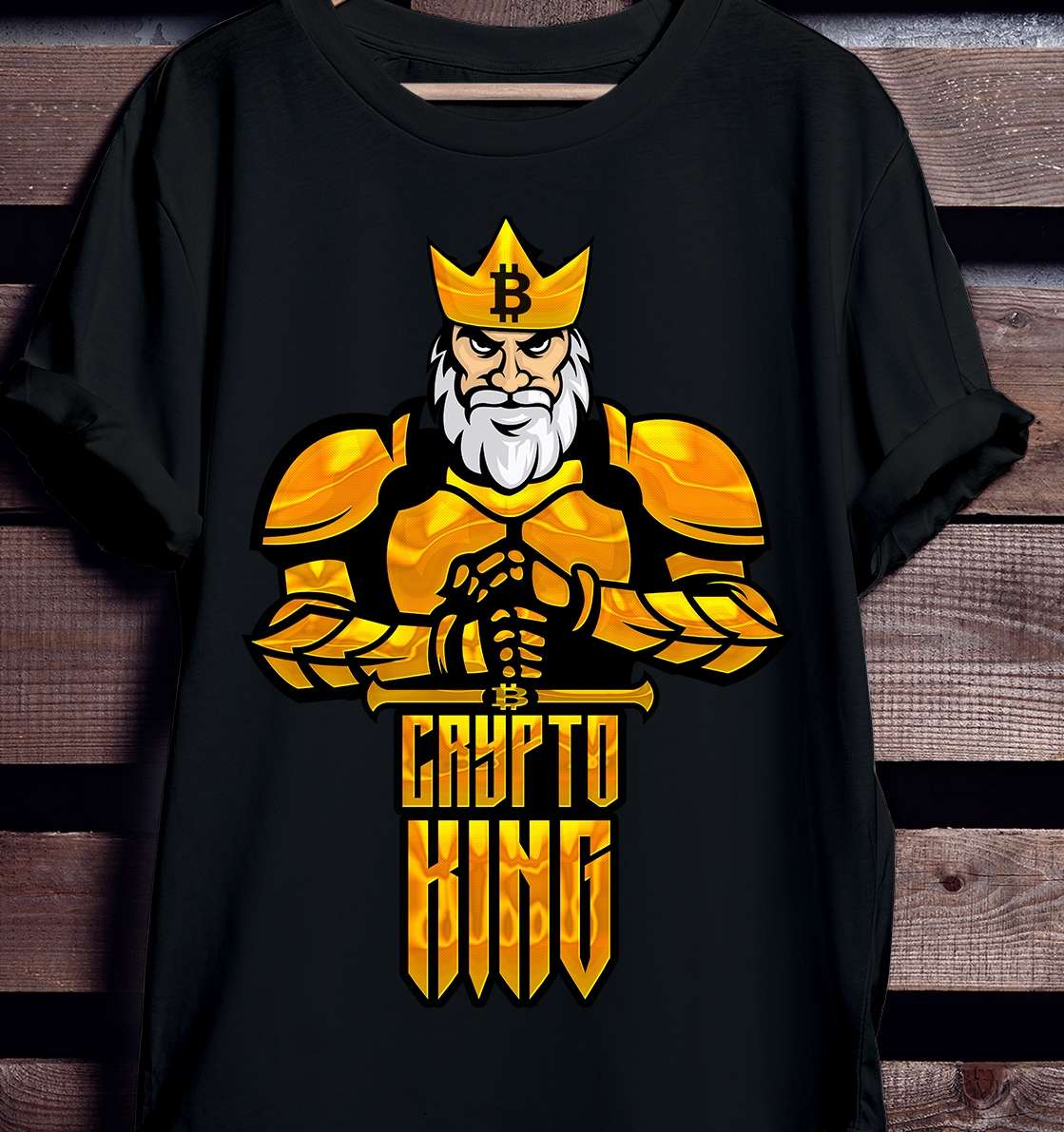 i will create unique cryptocurrency  t-shirt design image 3