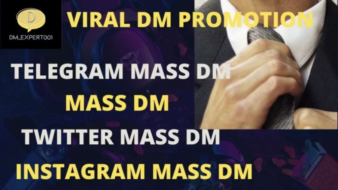 I will send telegram mass dm, discord mass dm