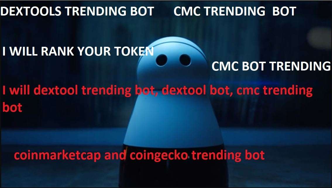 Trending bot, cmc trending bot, ranking, coin listing bot