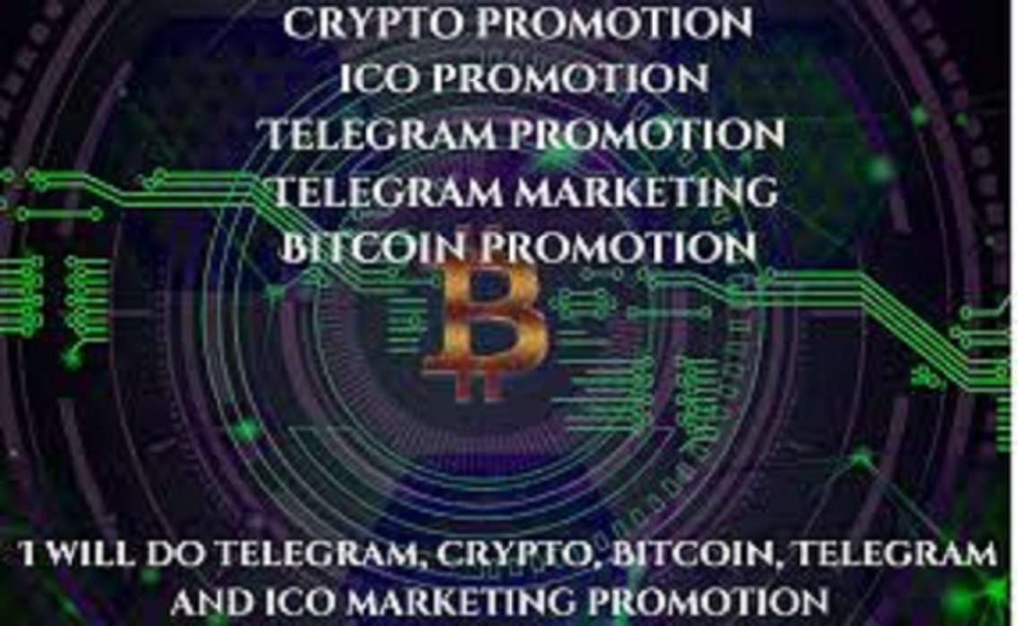 I will do Telegram promotion,ico promotion forex brokers