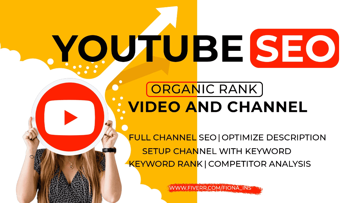 I will do youtube videos and channel SEO