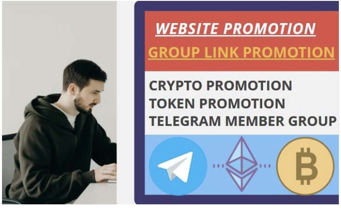 I will do crypto telegram promotion, telegram marketing, nft