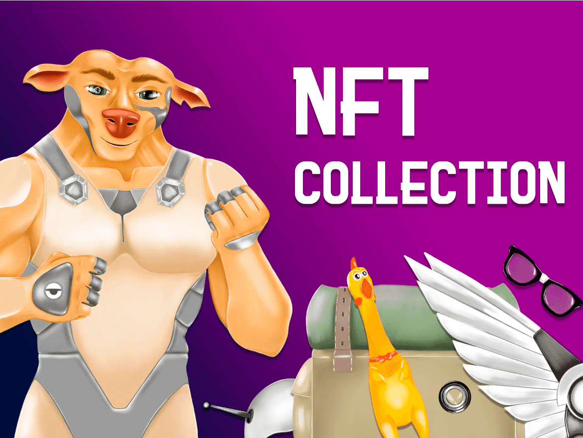 I will create unique nft collection