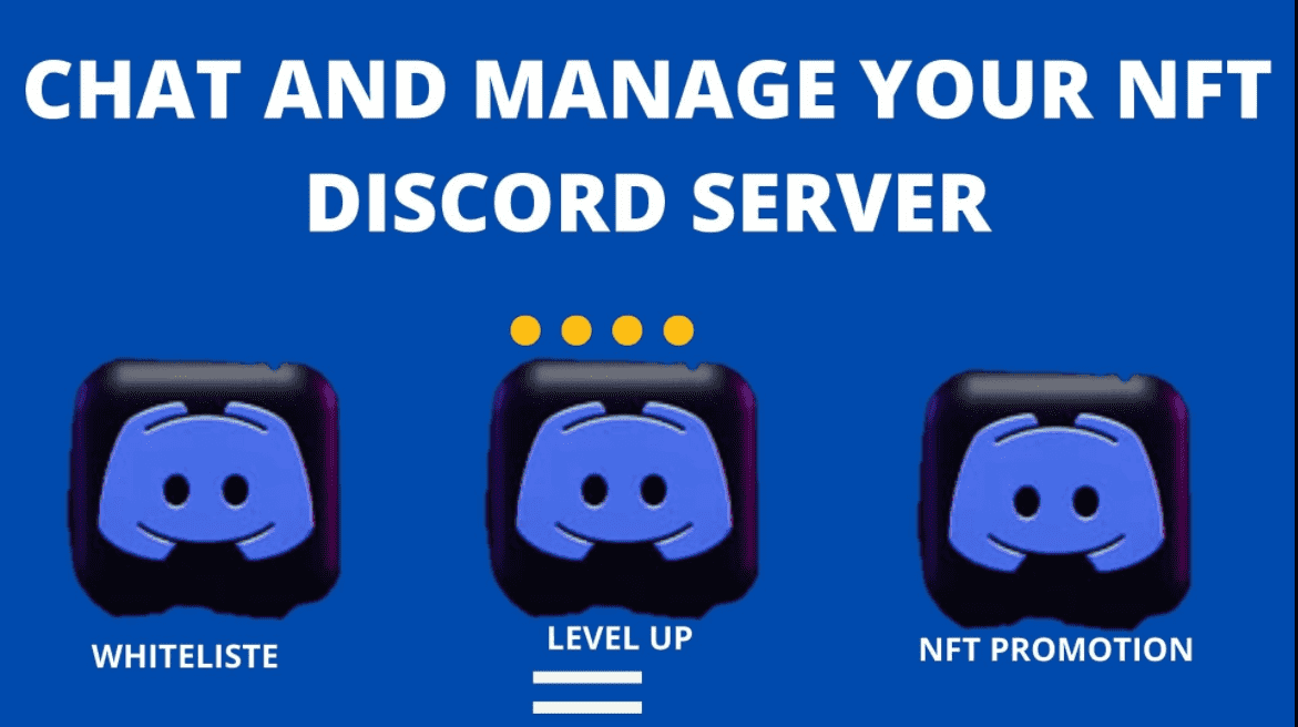 I will chat for you in a nft discord server
