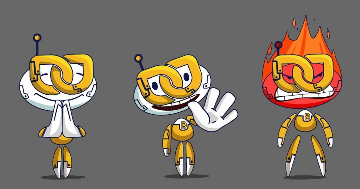 i will make a character stickers for your token or business