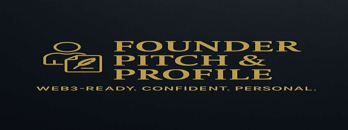 I will write your Web3 start-up pitch or founder profile