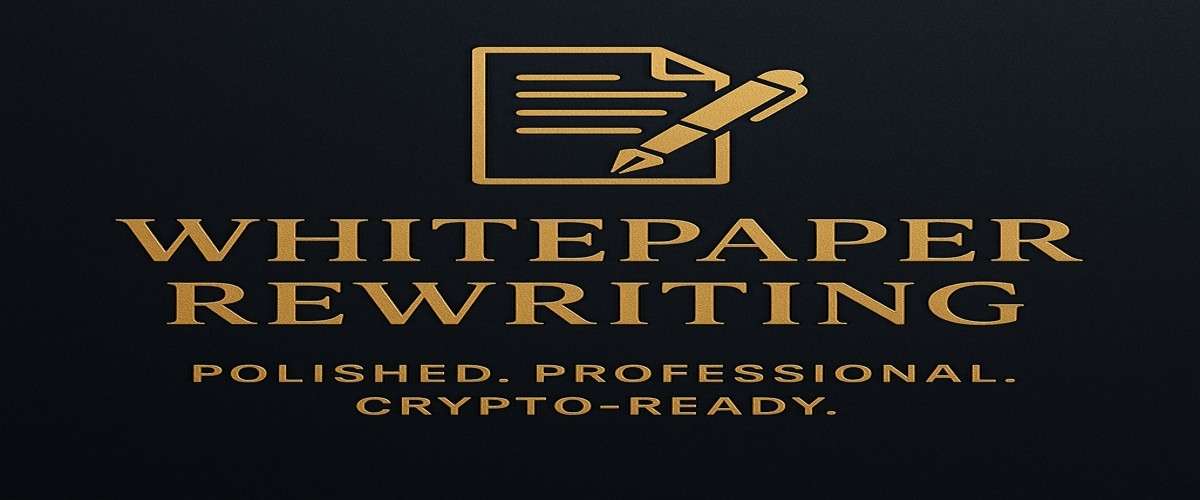 I will rewrite your crypto whitepaper in fluent, professional English