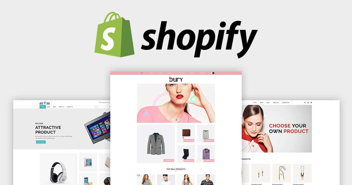 I will design shopify website for your brand