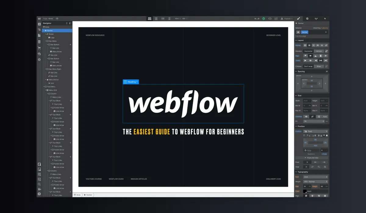 I will develop responsive, interactive and animated webflow website