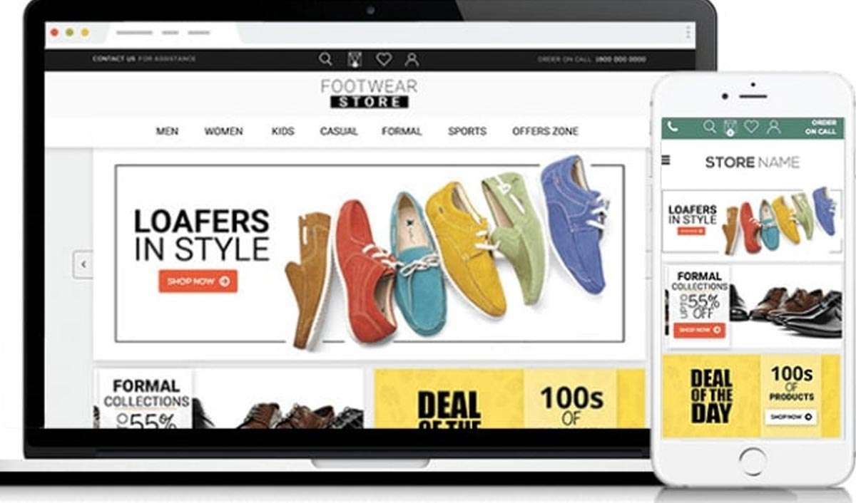 Responsive e-Commerce website Design