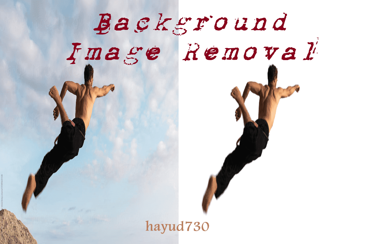 I will removing image background professionally.