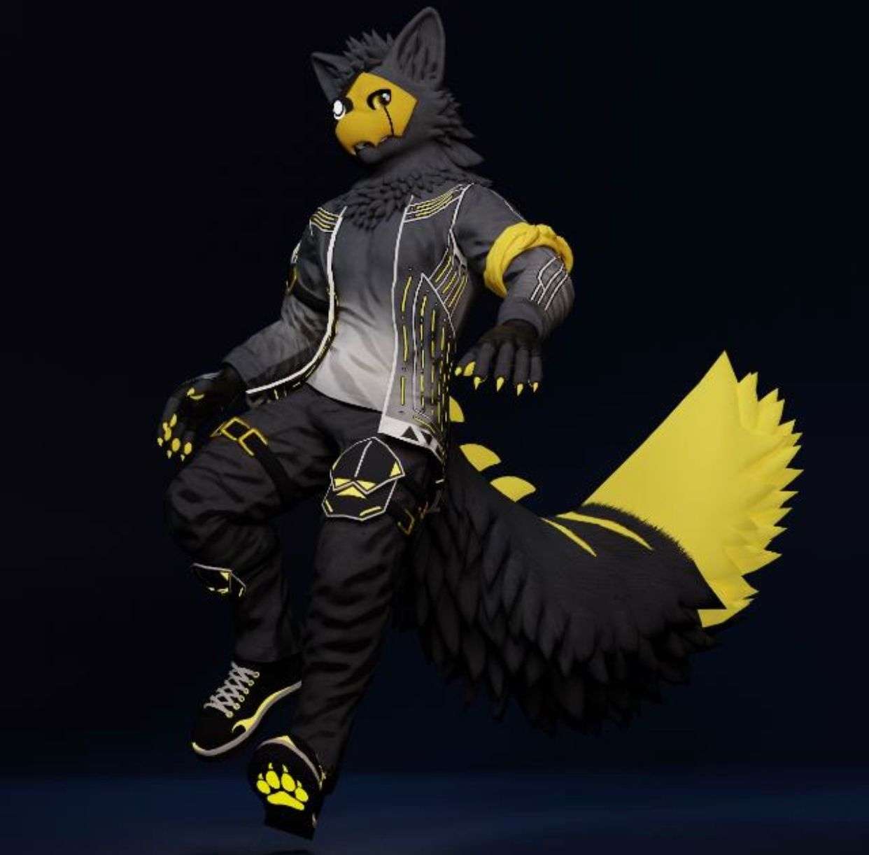 I will provide custom vrchat avatar furry avatar from scratch