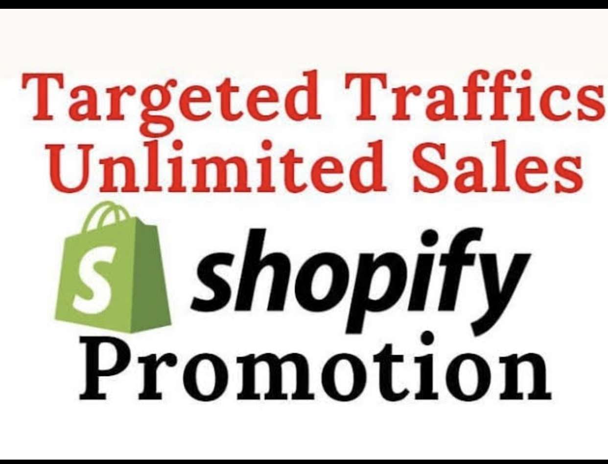I will do shopify Marketing Promotion to boost your store