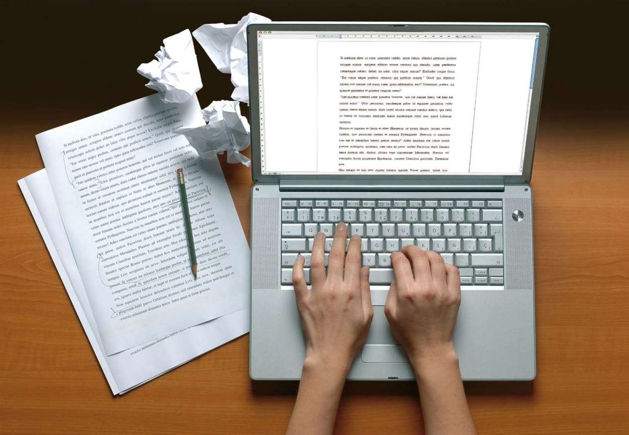A freelance Typist and Editor who can transform your manuscript into a ready-to-publish document.