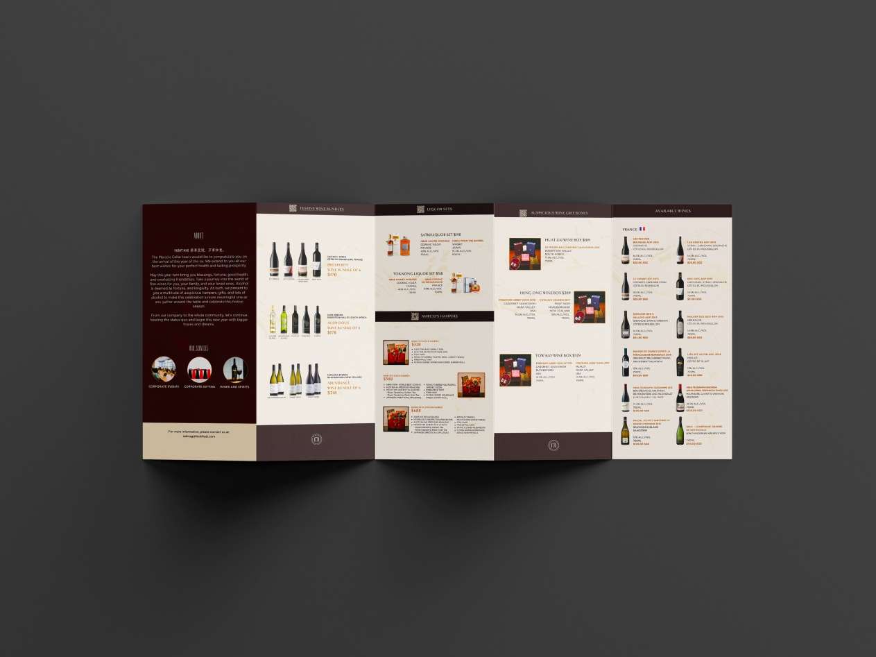 I will do your brochure layout image 1