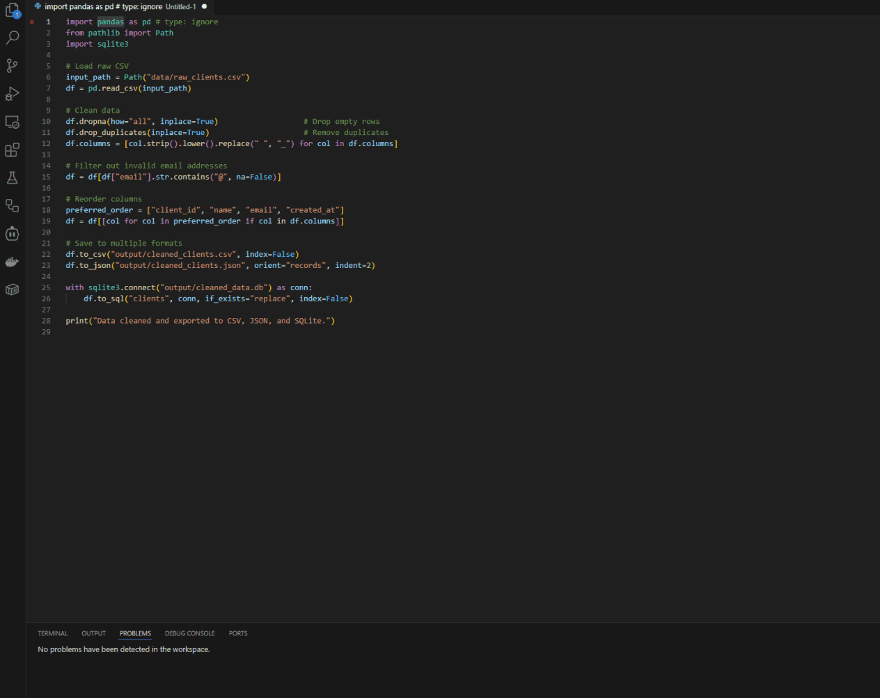 I will clean and reformat your CSV or Excel data with a custom Python script