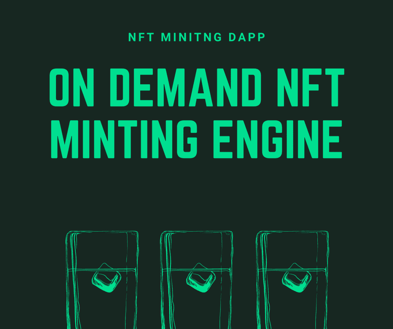 I will create on demand nft minting dapp and website