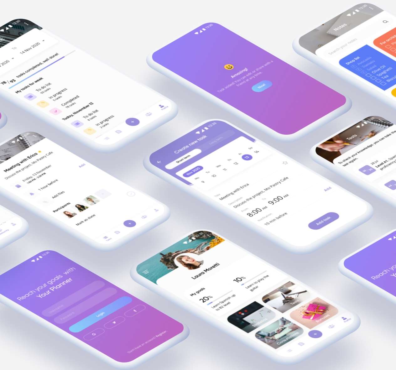 You will get an attractive UX/UI Mobile App Design