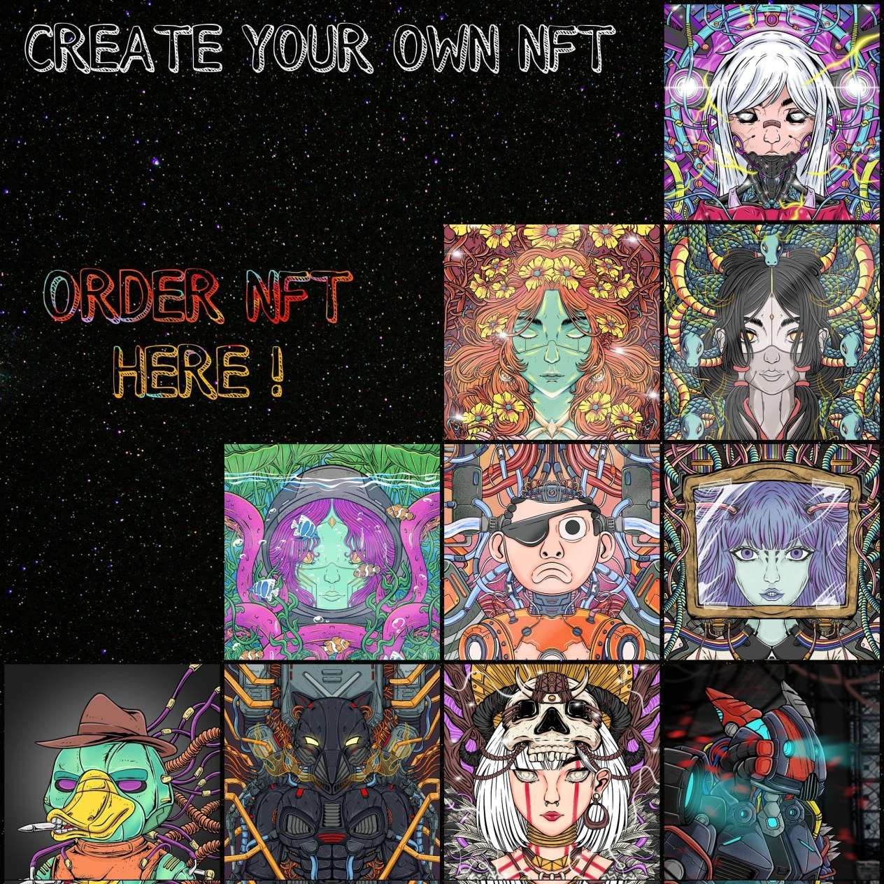 Create Unique Collectible NFTs