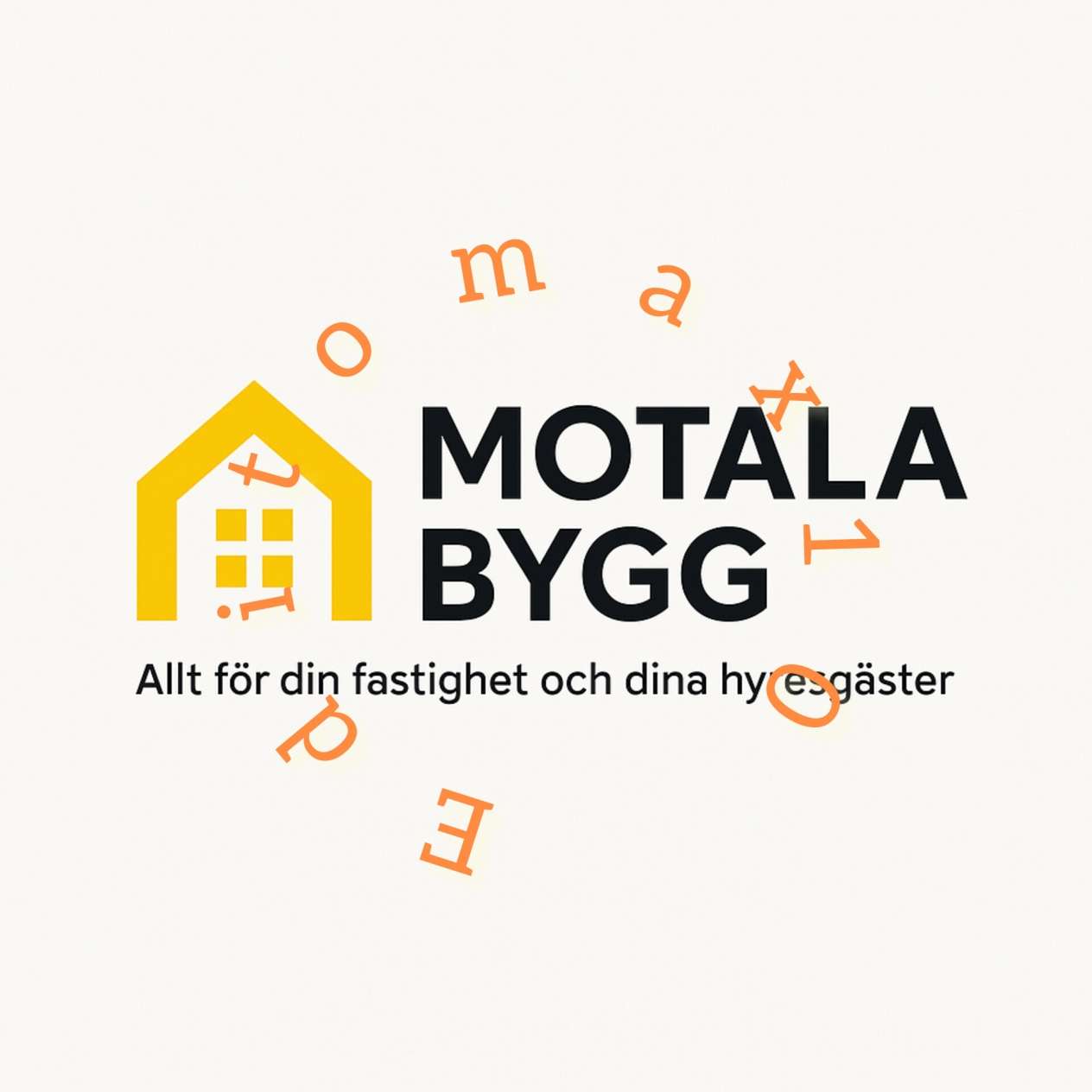 A logo designed for a real estate company in Sweden