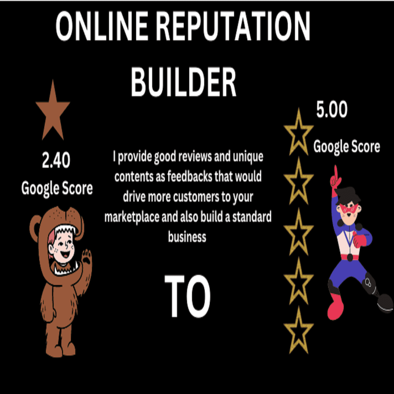 i will remove negative bad review from google my business and any other business pages