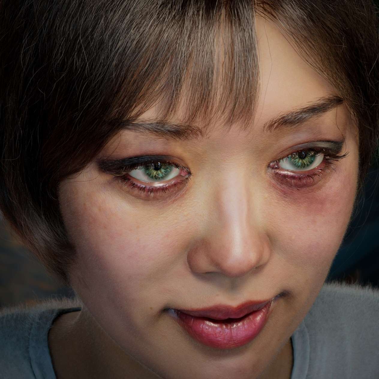3d realistic character design