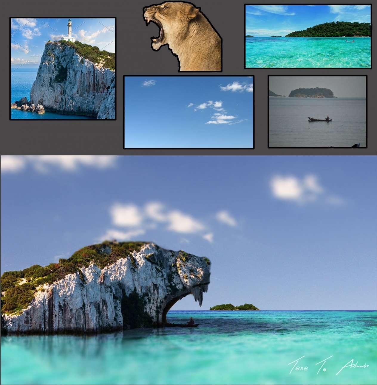 I will manipulate your photo by combining multiple images image 4