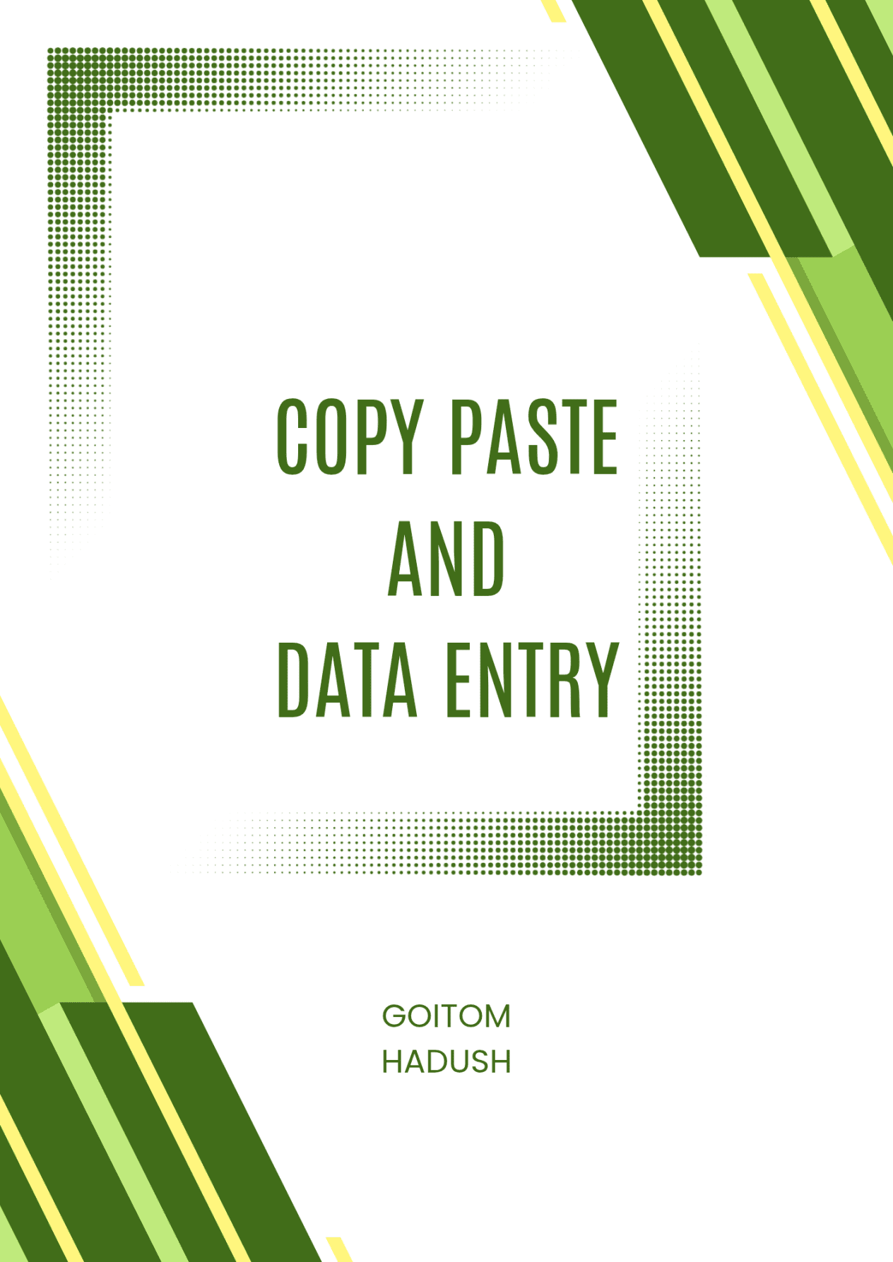 I wil provide Data Entry and Copy-Paste Work for Small Business