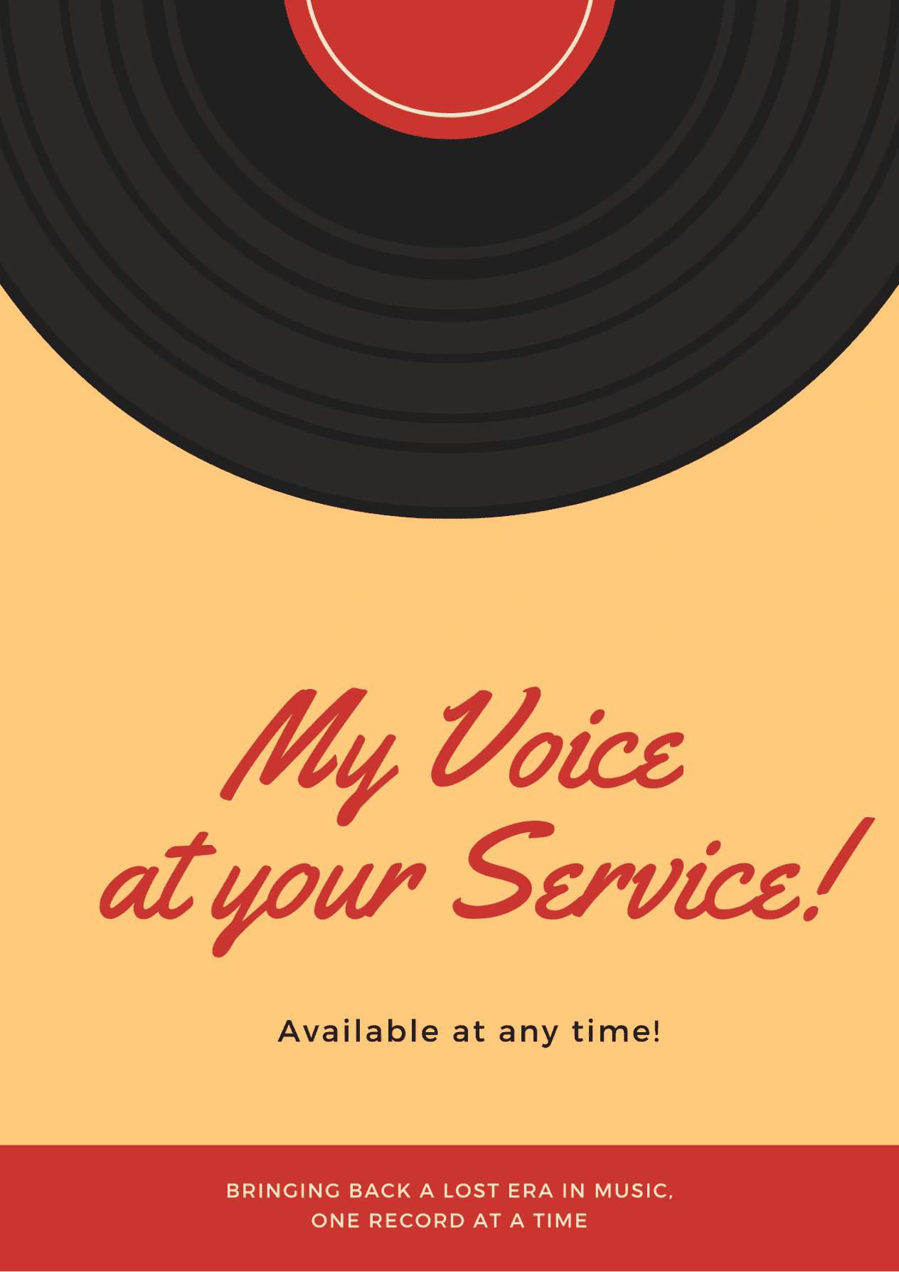 My Voice at your Service!