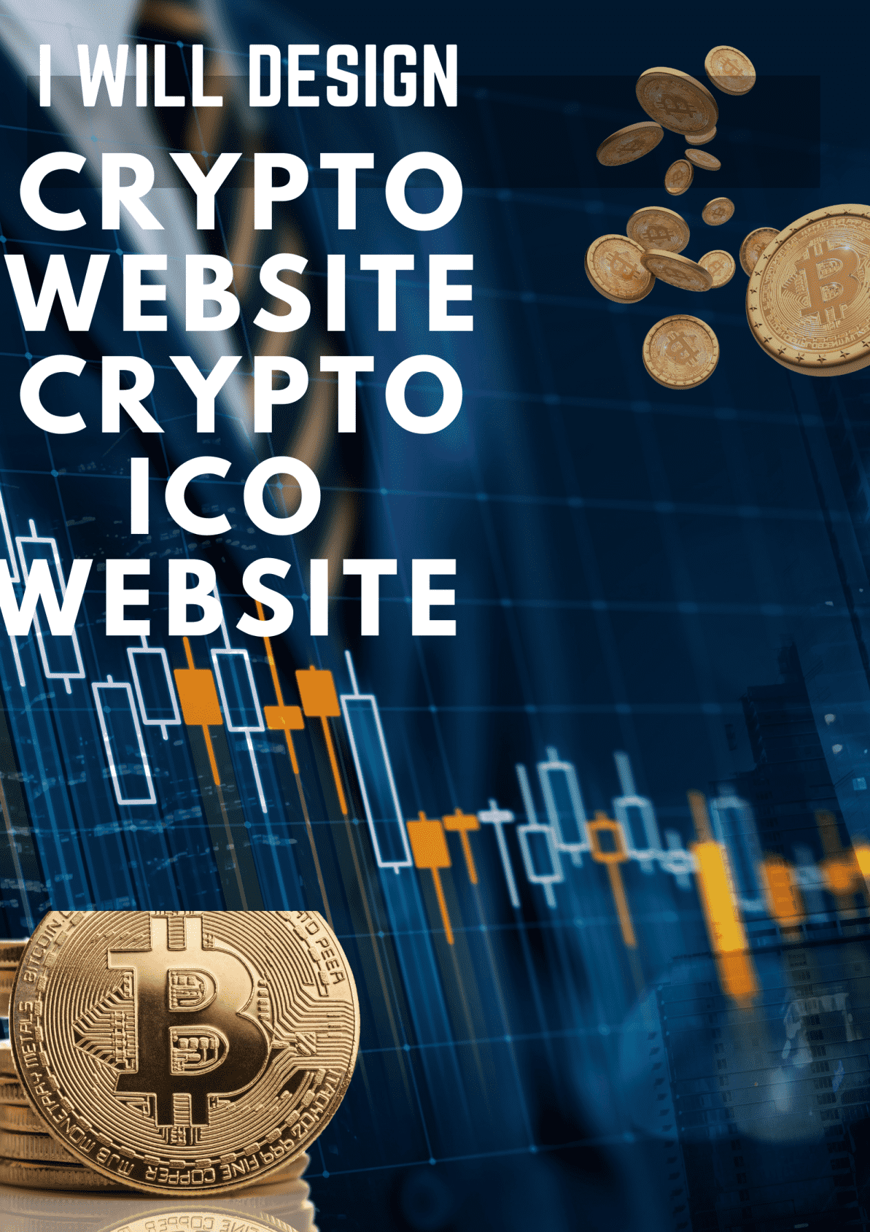 A crypto website or  ico website on wordpress