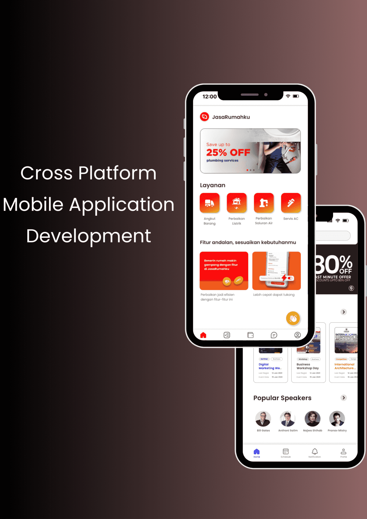 I will do cross platform mobile app development based on your ideas and concept