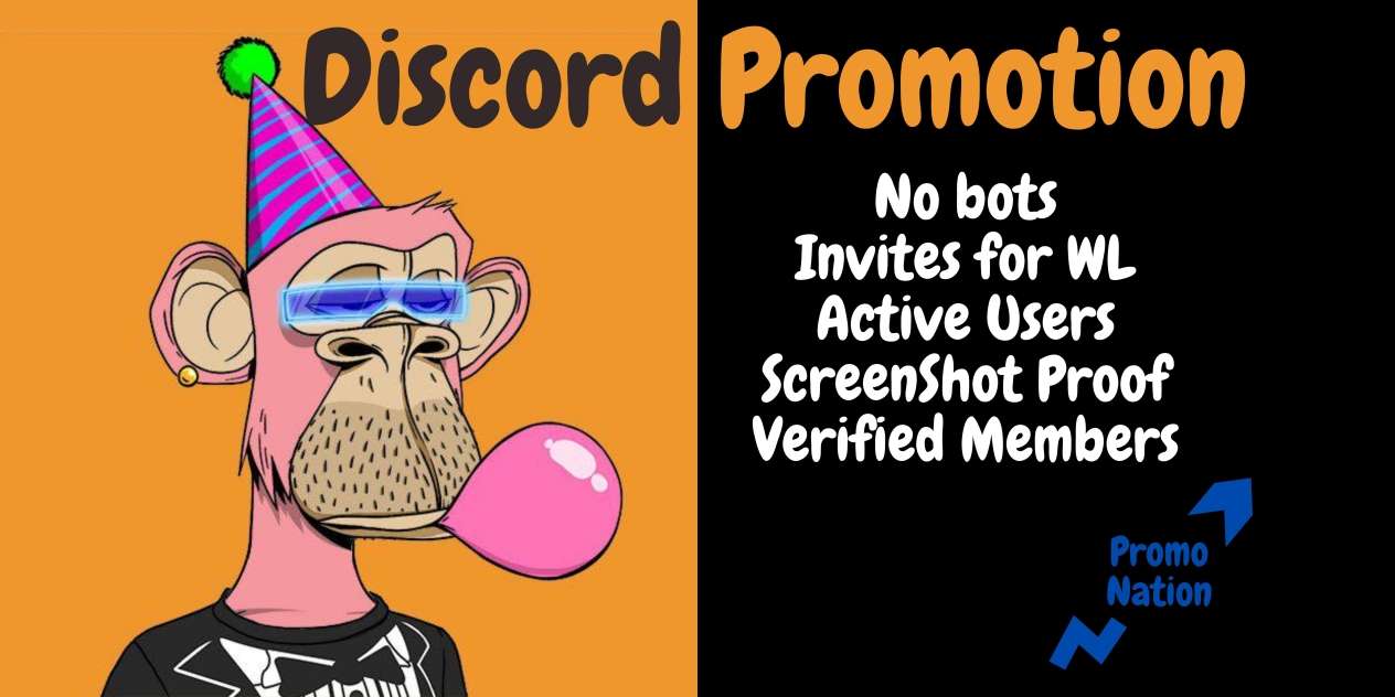 promote and advertise your nft discord server organically