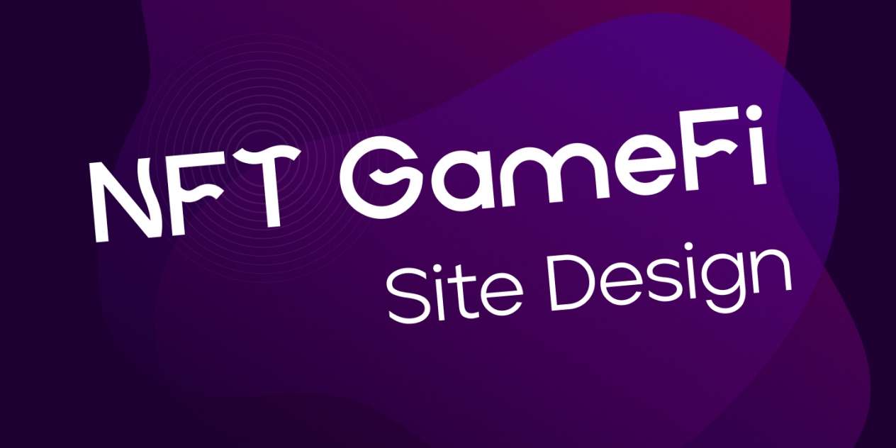 NFT GameFi project site design