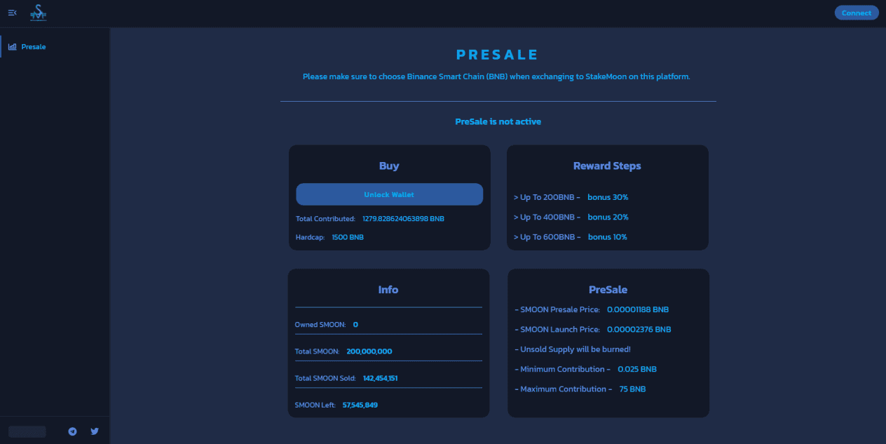 I will build presale website with smart contract