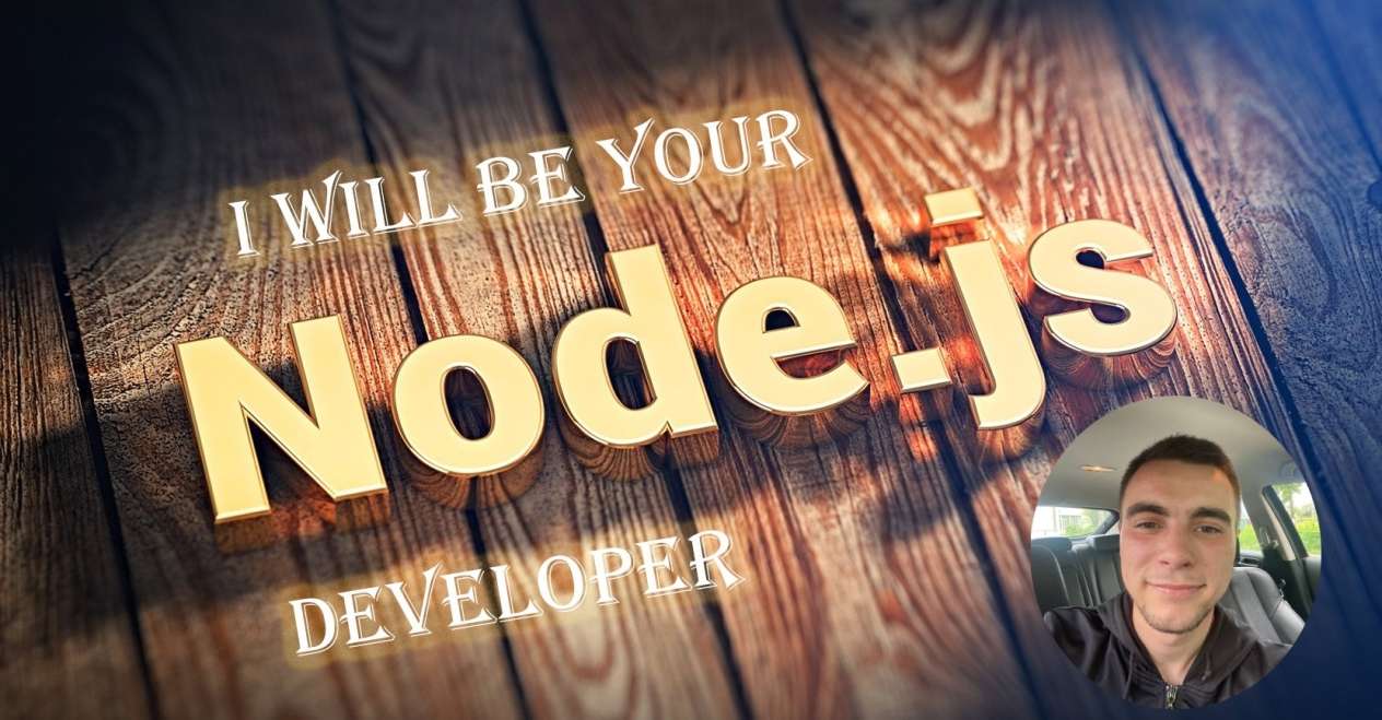 I will be your node, express js, rest API, mongo, mysql developer