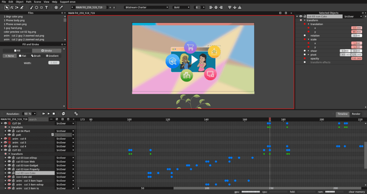 Animation for Content and Business Presentation