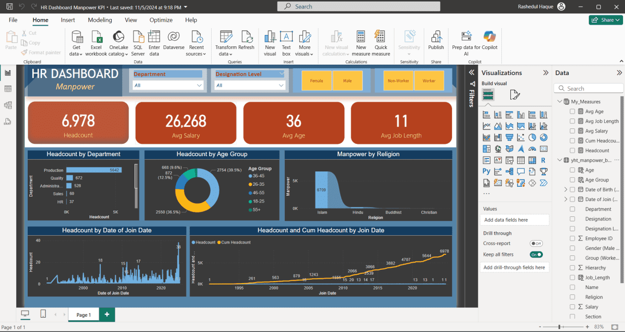 Professional Data Analysis & Visualization Service