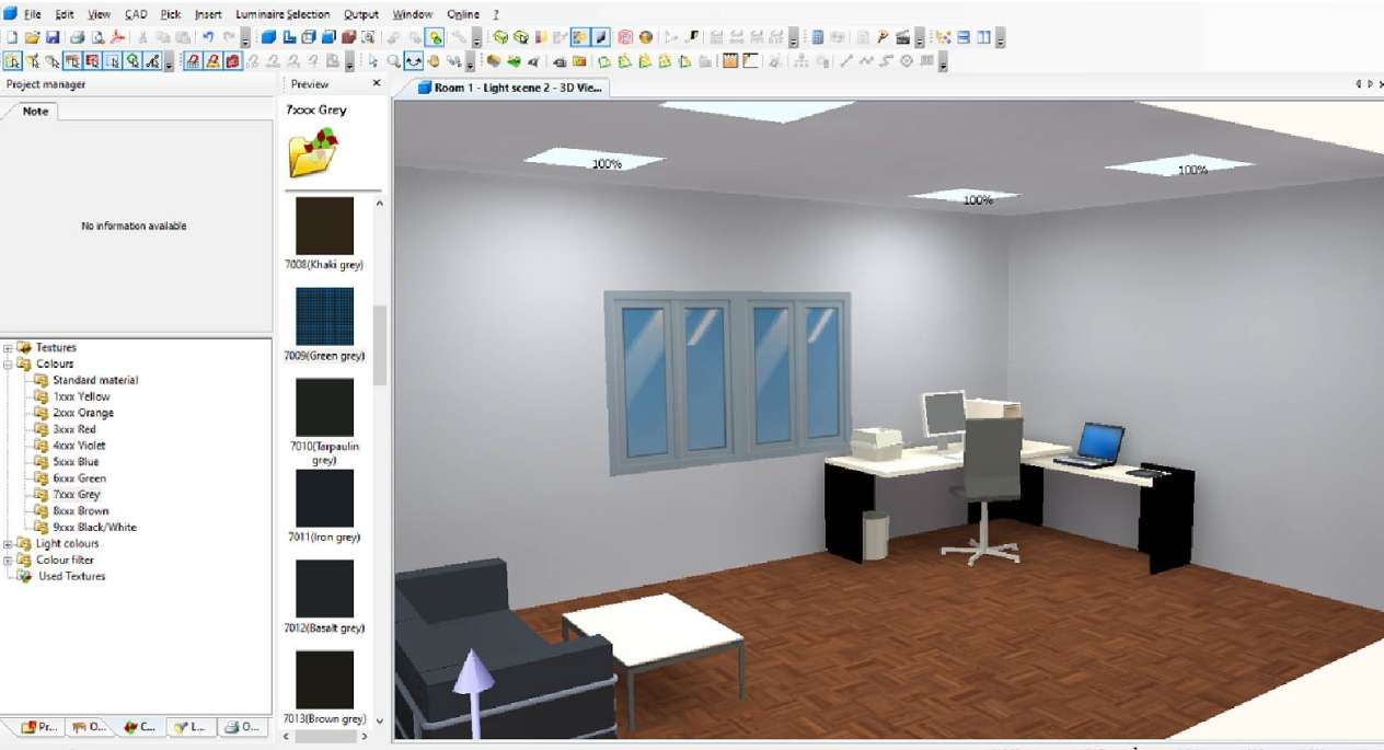 I am an interior, exterior and street lighting designer. The software I use is Autocad and Dialux image 2