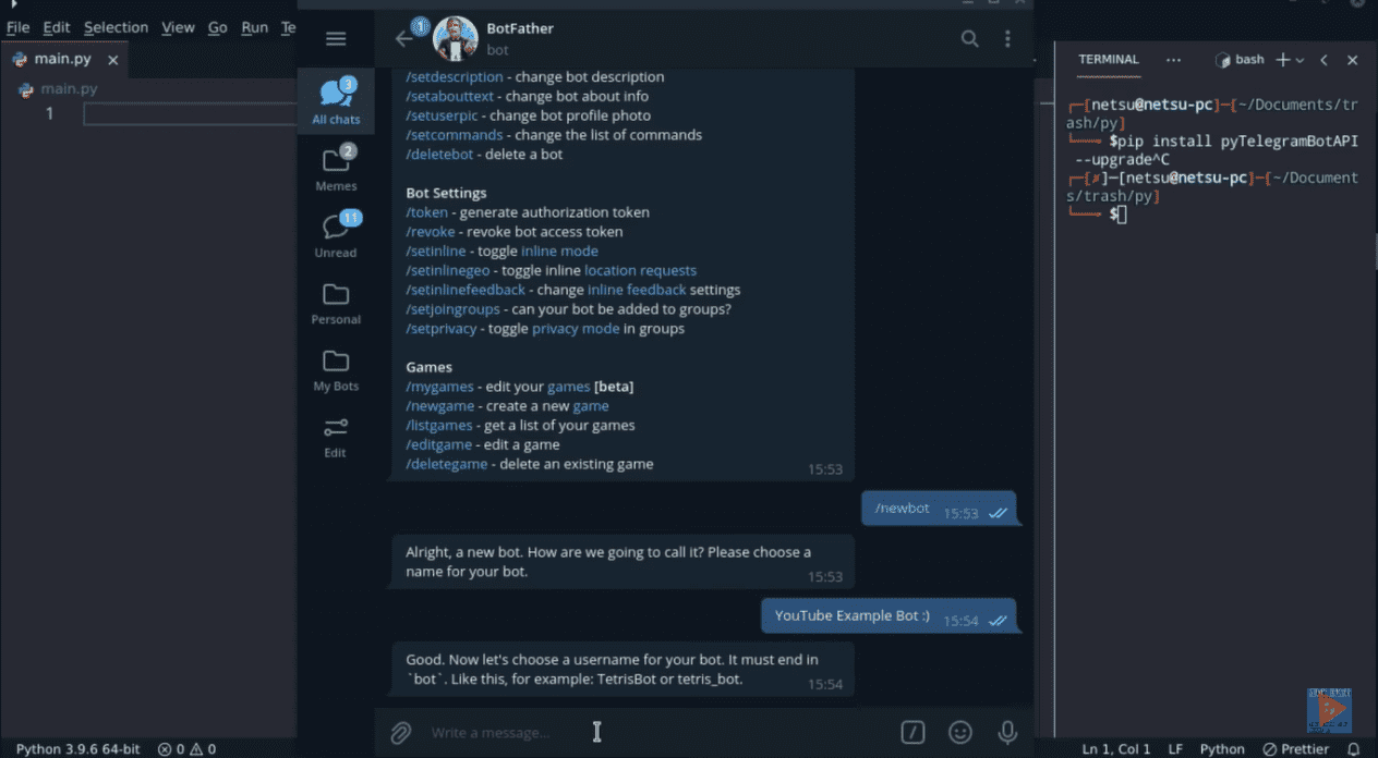 I Will Build Telegram Bot