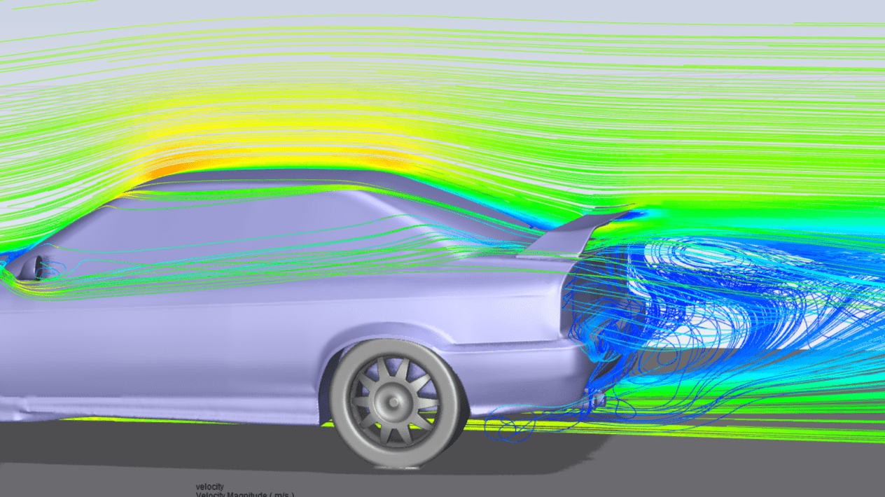 Car Aerodynamic Simulation and Analysis image 4