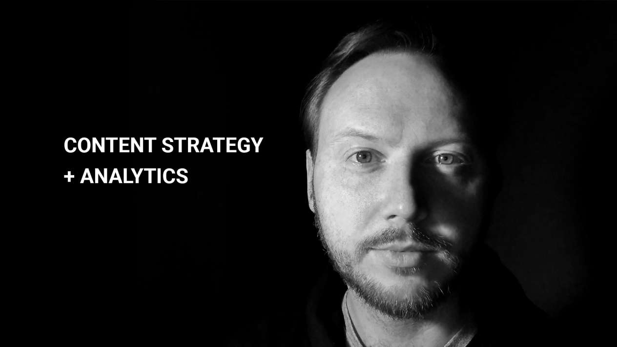 Content strategy + analytics