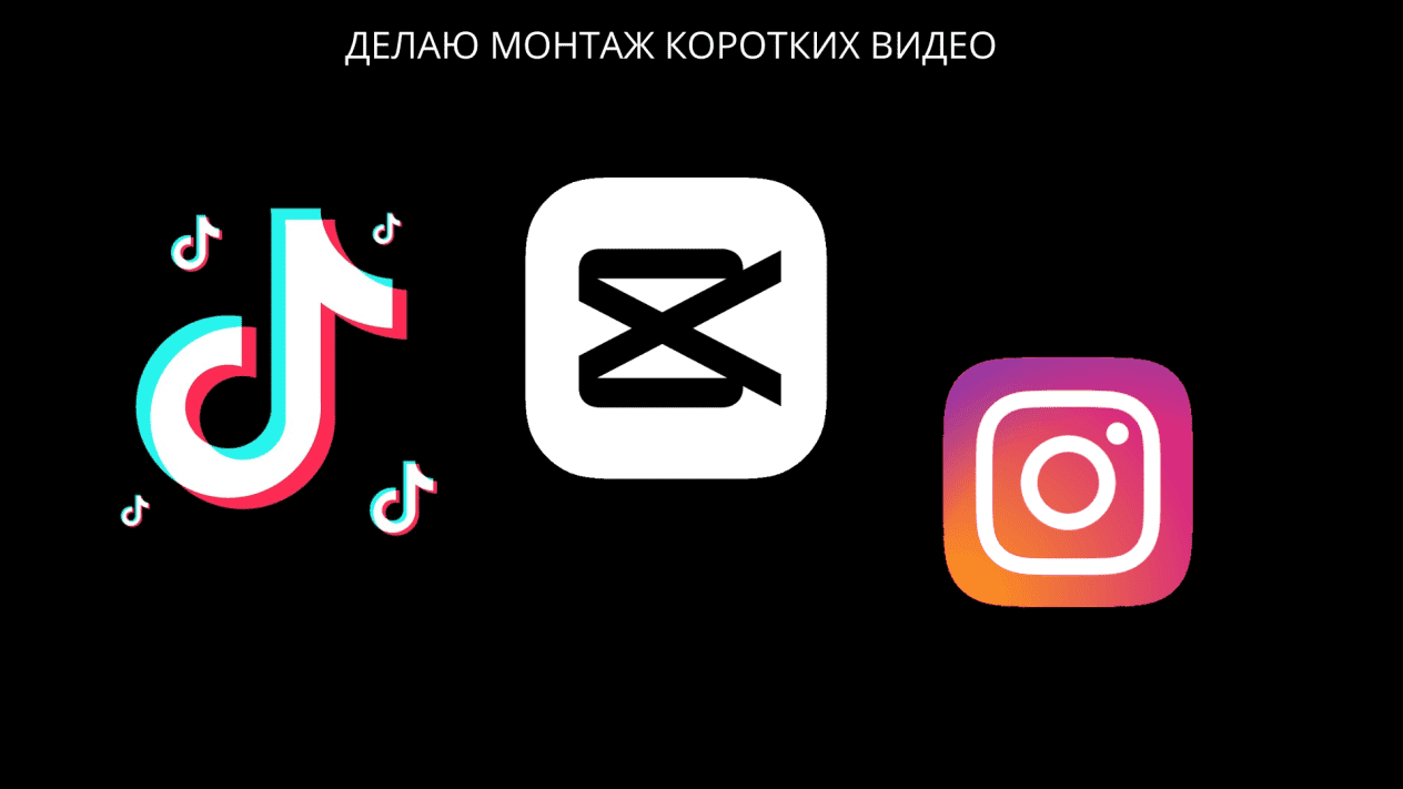 быстрый монтаж коротких видео (Reels Shorts)