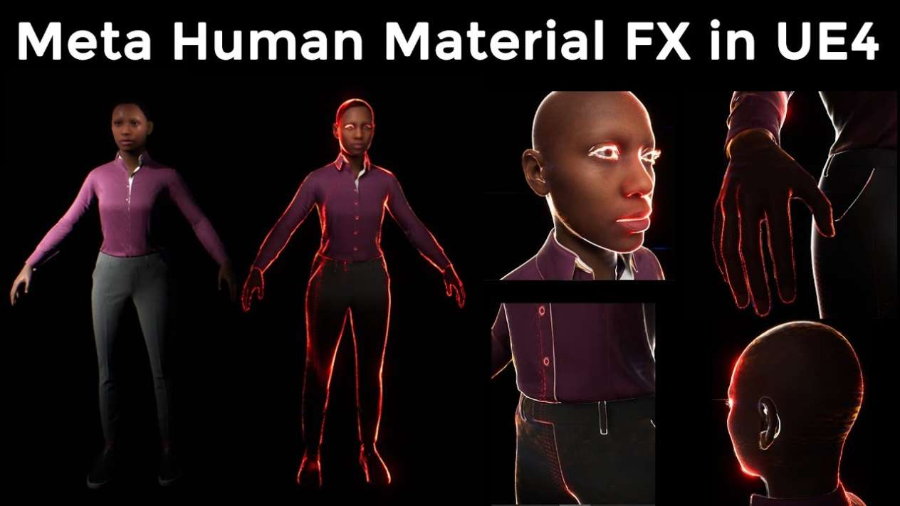 I will 3d Meta human character, 3d model, 3d NFT character