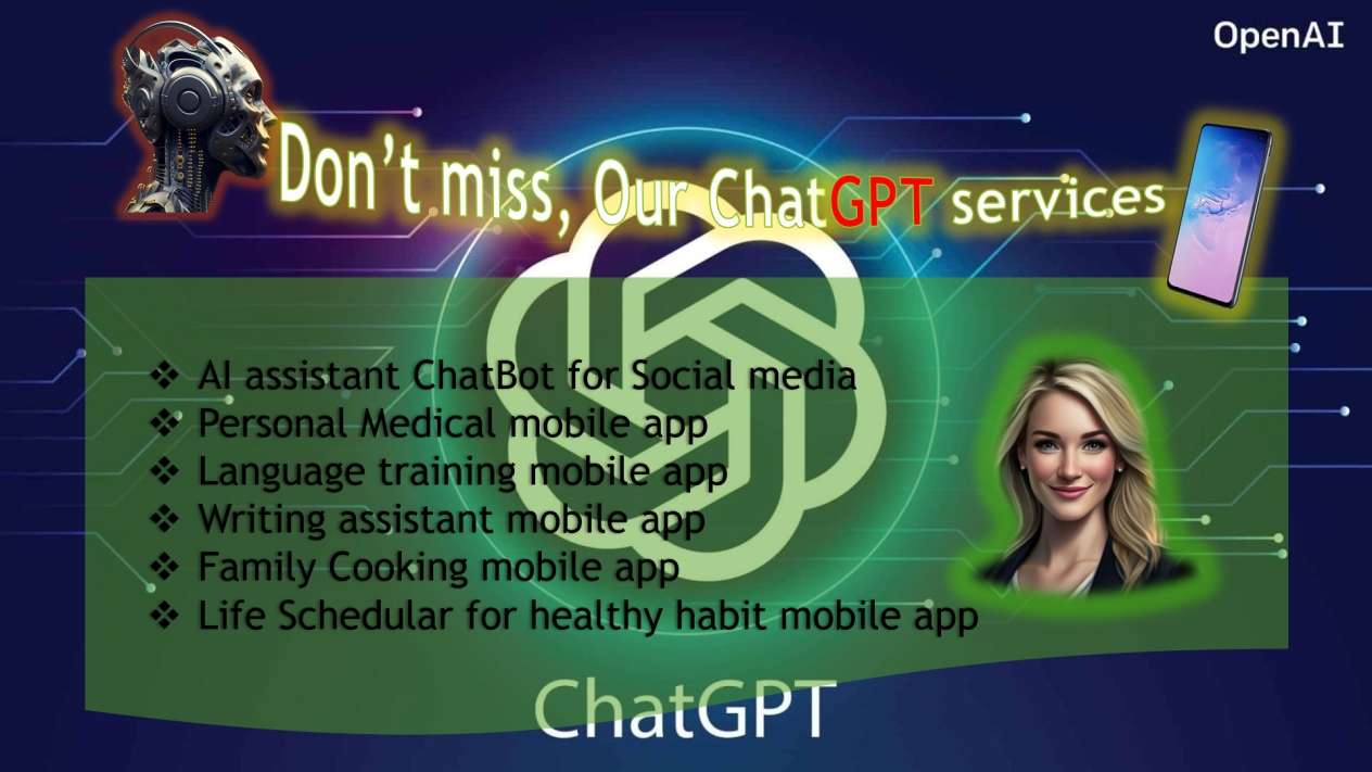 I will provide chatgpt support mobile apps