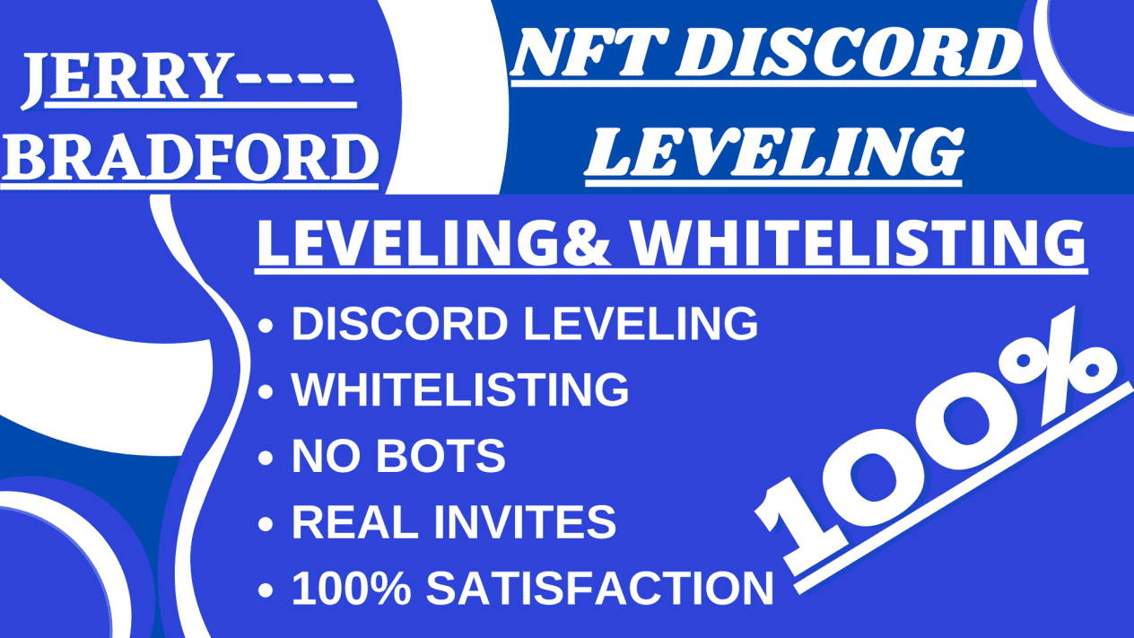 nft discord leveling, nft whitelisting, opensea promotion