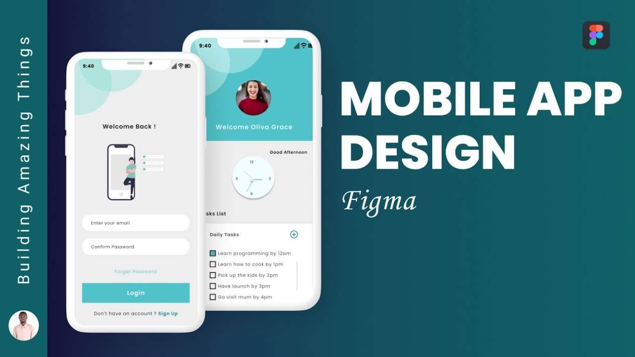 I will design the mobile interface of your application