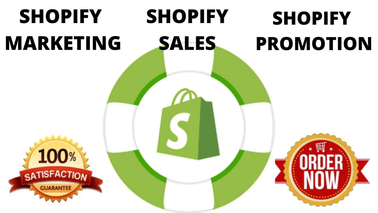 I will promote shopify store sales, shopify marketing promotion, shopify sales funnel