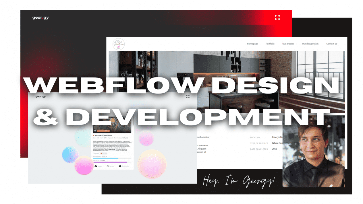 I will design & develop an astonishing website in Webflow