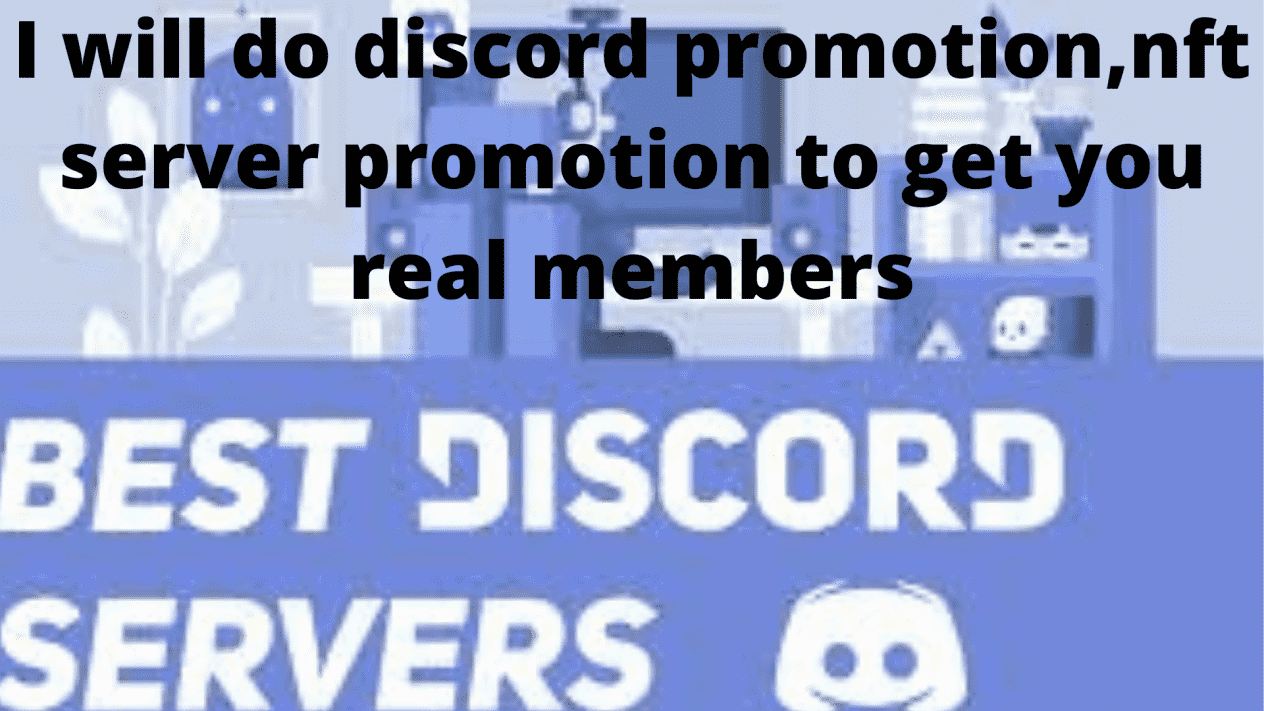 i will promote nft discord server organically