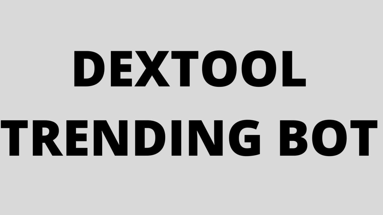 develop dextool trending bot, cmc ranking bot